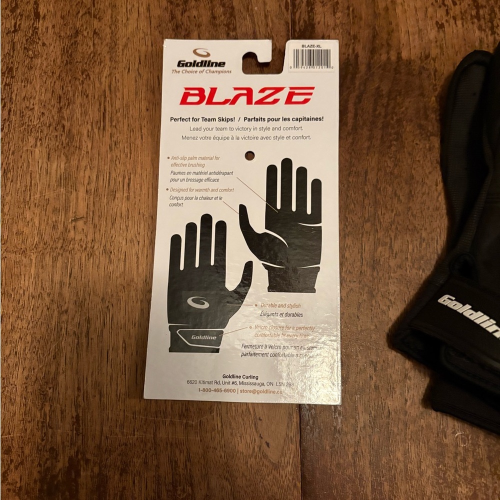 Black Blaze Men's Gloves